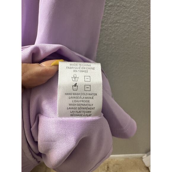 Tobi Light Purple Spaghetti Strap Sleeveless Tunic Blouse Size Large - Picture 9 of 9